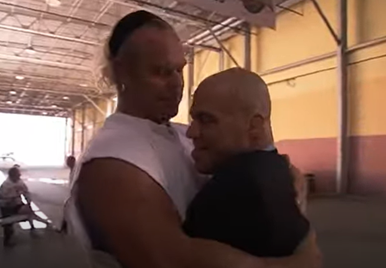 Screenshot of Kurt Angle from - The Real Angle: The Kurt Angle Story (2009)