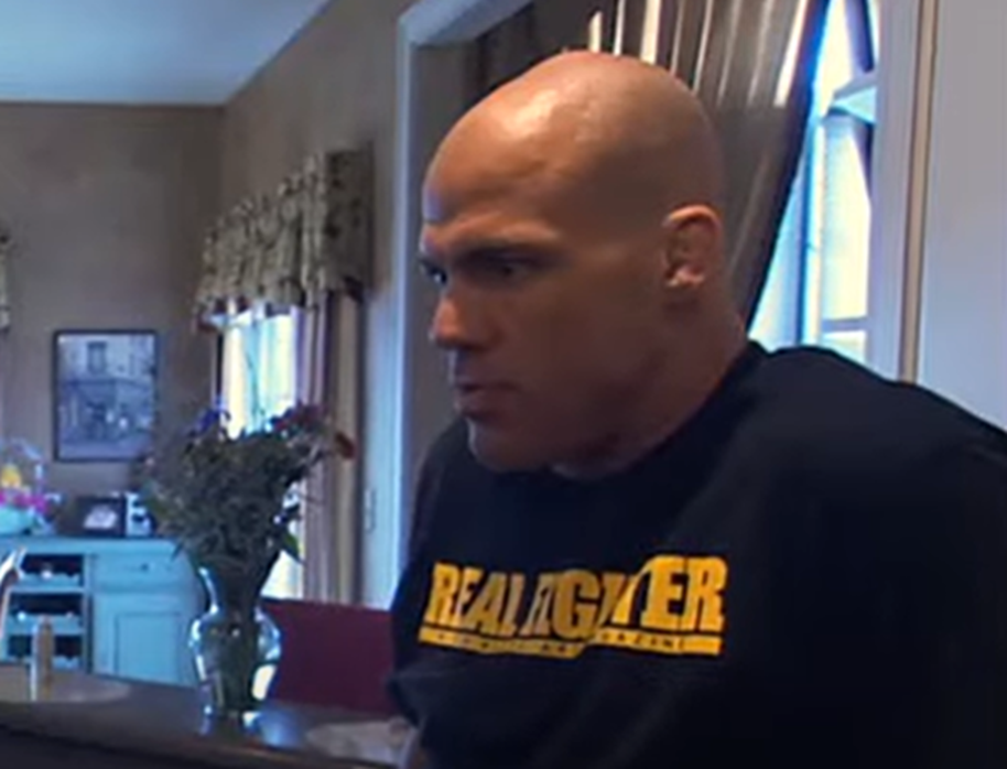 Screenshot of Kurt Angle from - The Real Angle: The Kurt Angle Story (2009)