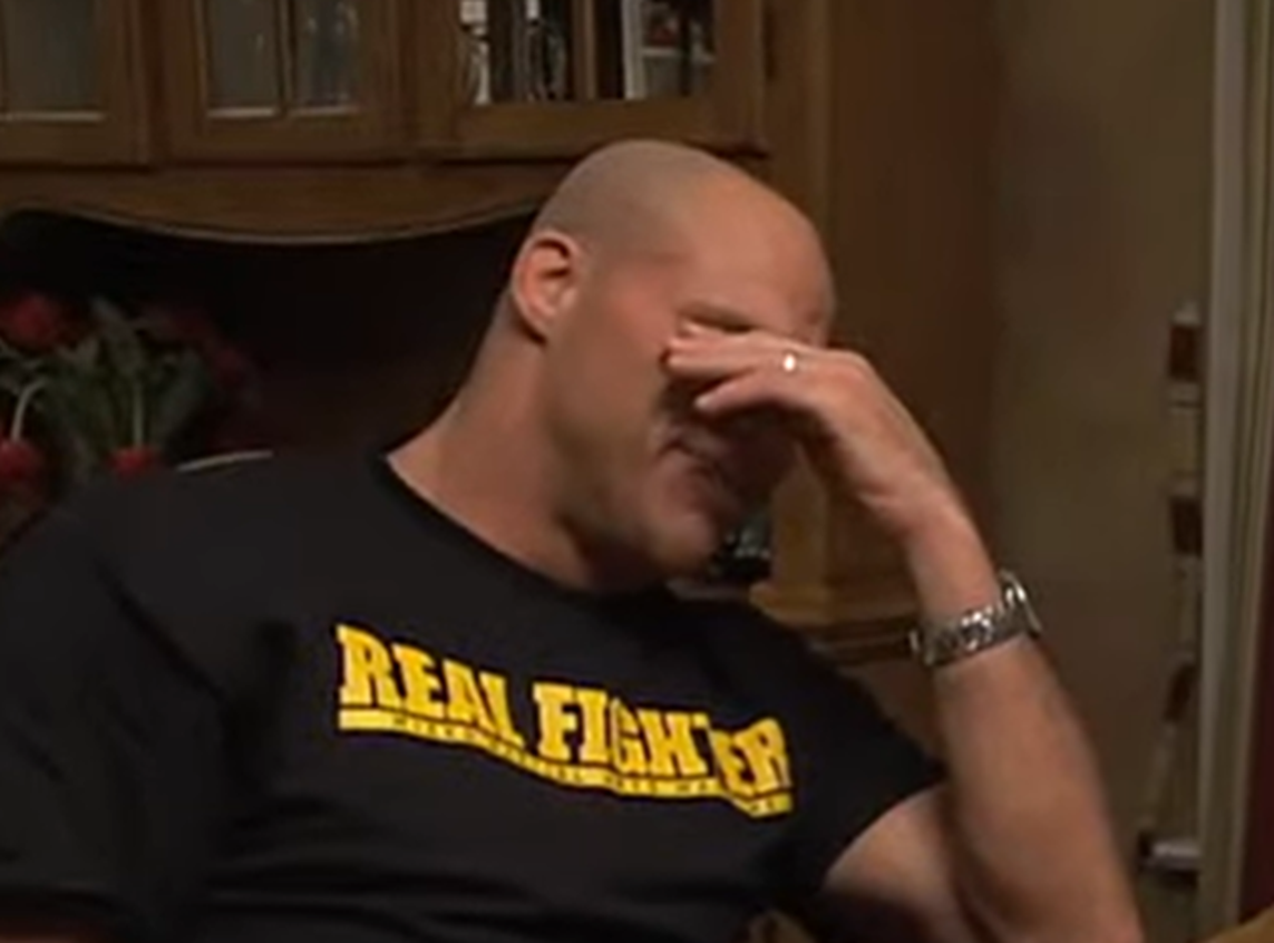 Screenshot of Kurt Angle from - The Real Angle: The Kurt Angle Story (2009)