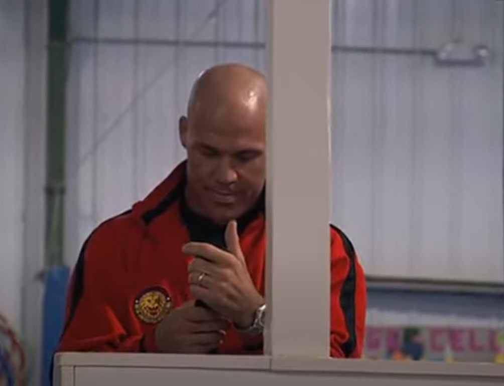 Screenshot of Kurt Angle from - The Real Angle: The Kurt Angle Story (2009)