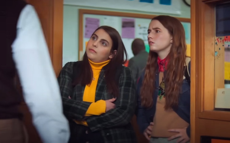 A screenshot of the movie Booksmart