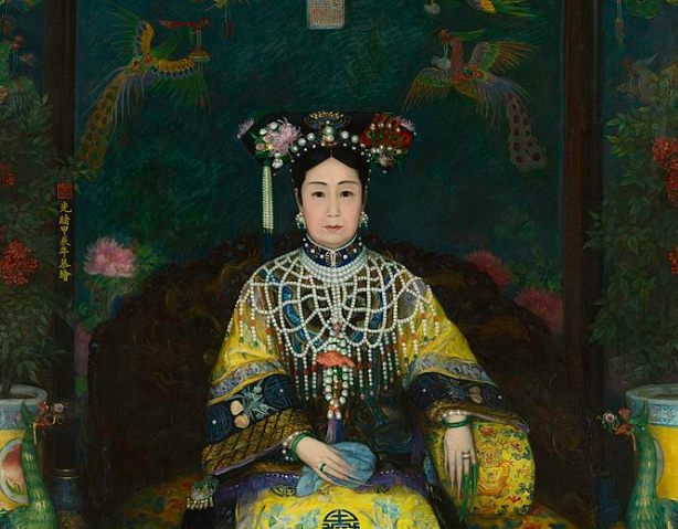 Cixi painting