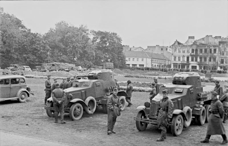 Poland, meeting of German and Soviet soldiers