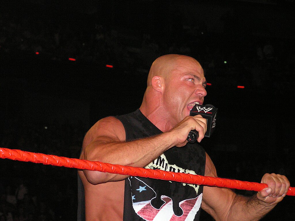 Kurt Angle in the ring - 2004
