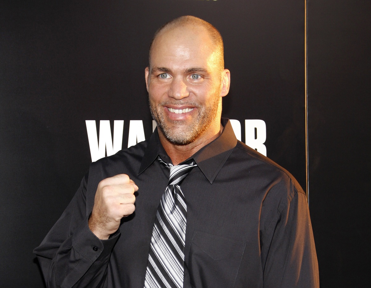 Kurt Angle at the Los Angeles premiere of 'Warrior' - 2011