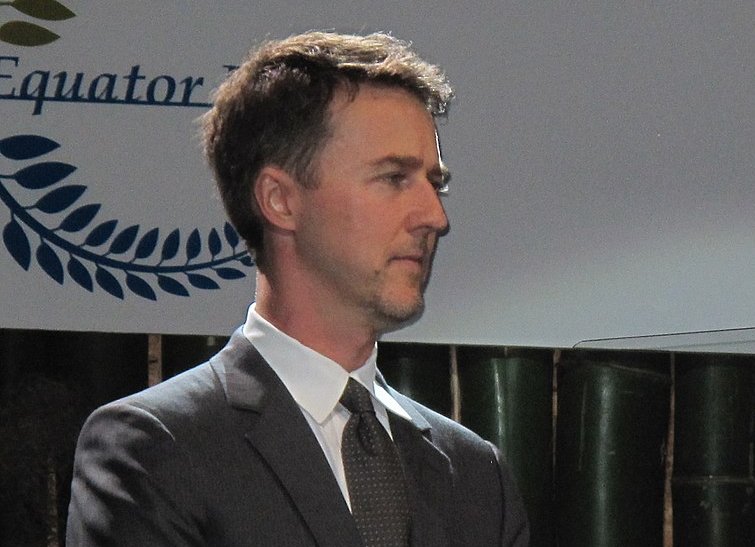Edward Norton public speaking