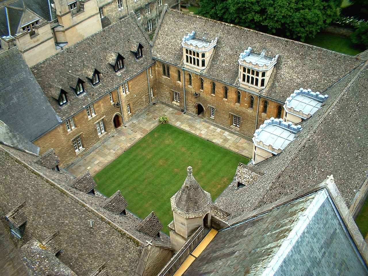 The Mob Quad at Merton College, Oxford