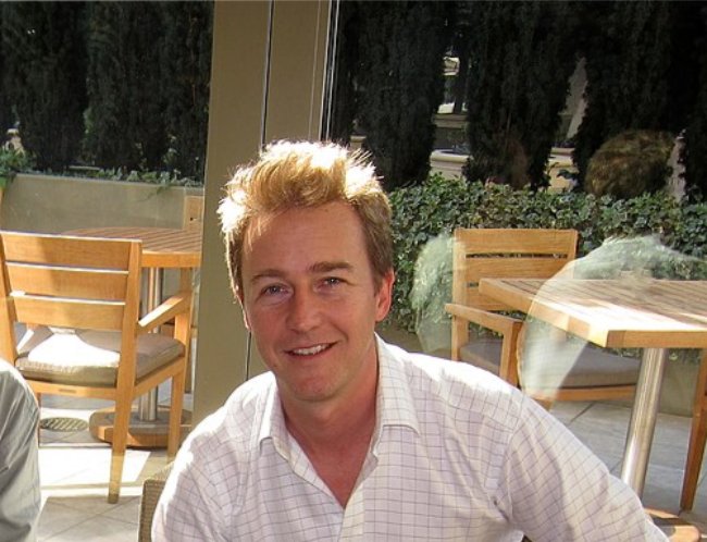 Lunch with Edward Norton