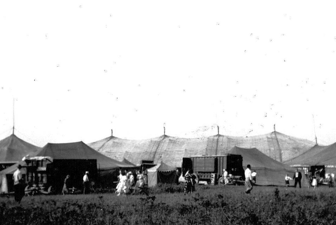 1939 - Circus Tents - Ringling Brothers Barnum & Bailey Circus