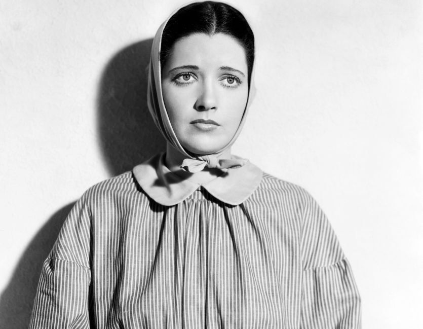 Grayscale Portrait Photo of American stage and film actress Kay Francis