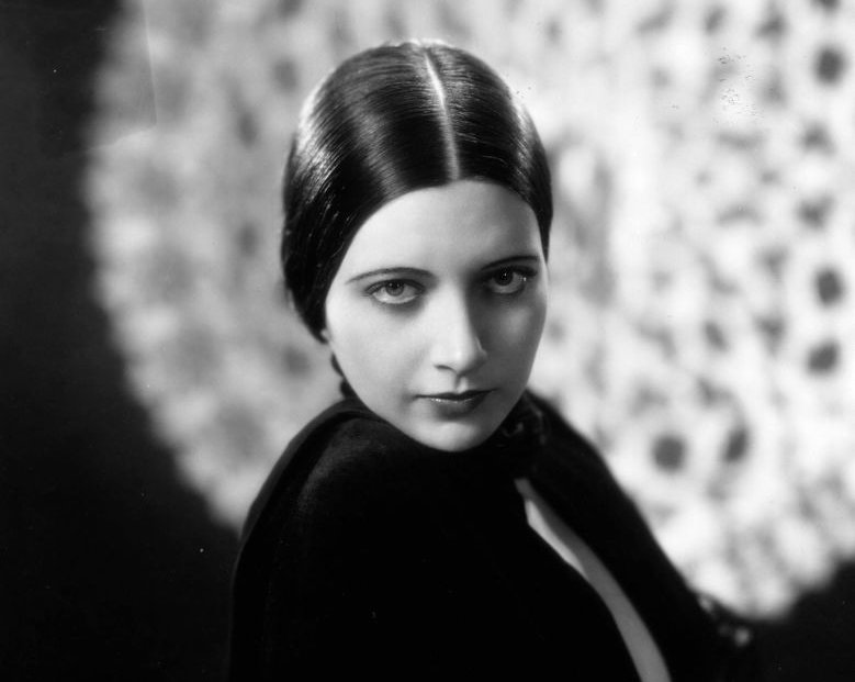 Grayscale Portrait Photo of American stage and film actress Kay Francis