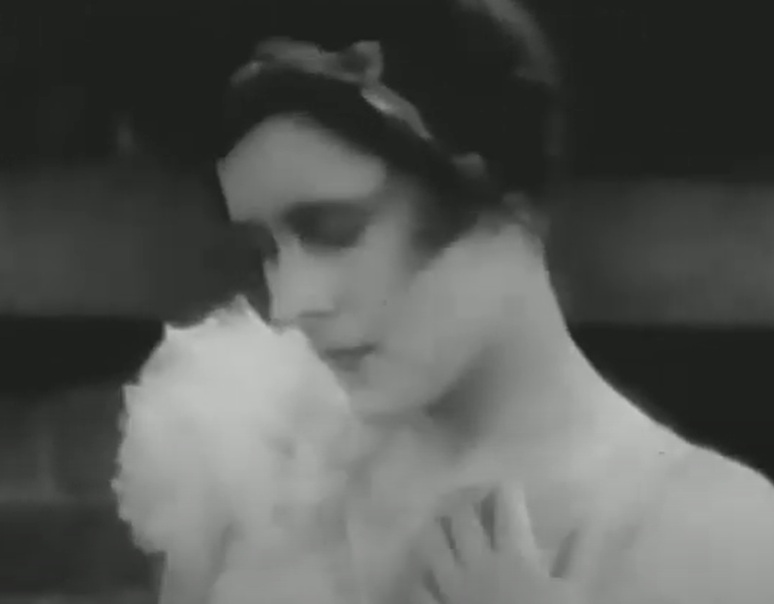 A visually captivating still taken from a pivotal moment in the film Gentlemen of the Press (1929)
