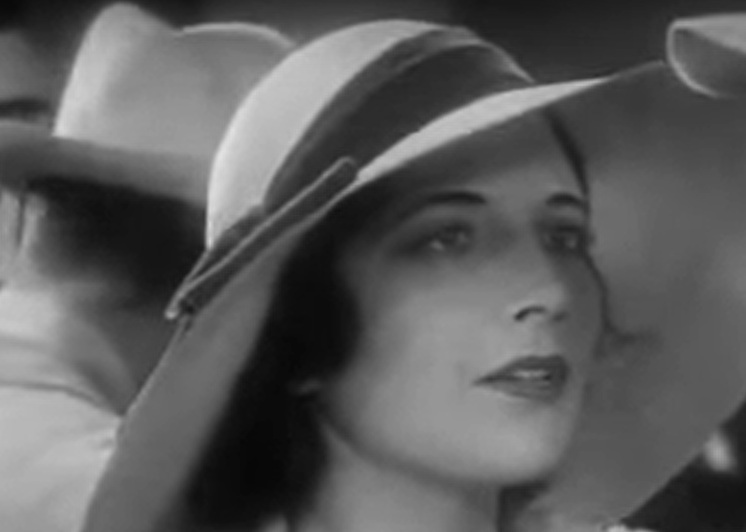 A visually captivating still taken from a pivotal moment in the film One Way Passage (1932)