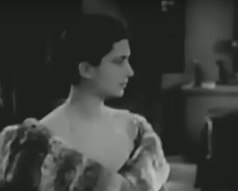 A visually captivating still taken from a pivotal moment in the film Gentlemen of the Press (1929)