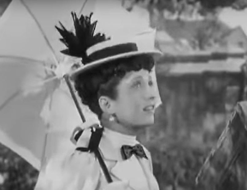 A visually captivating still taken from a pivotal moment in the film Charley's Aunt (1941)