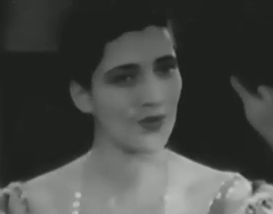 A visually captivating still taken from a pivotal moment in the film Gentlemen of the Press (1929)