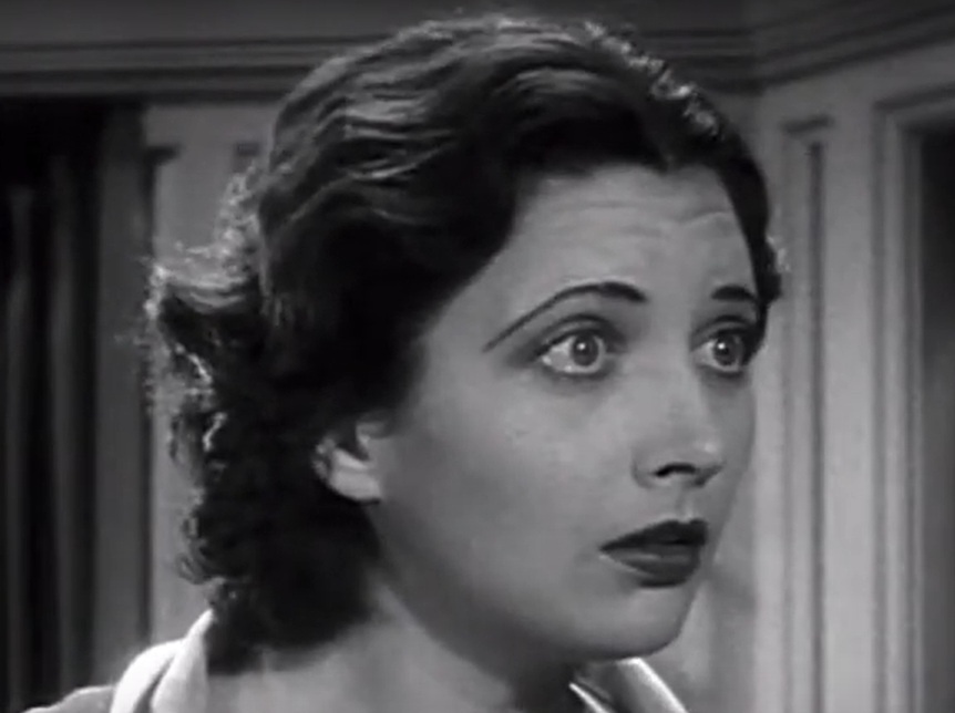 A visually captivating still taken from a pivotal moment in the film One Way Passage (1932)