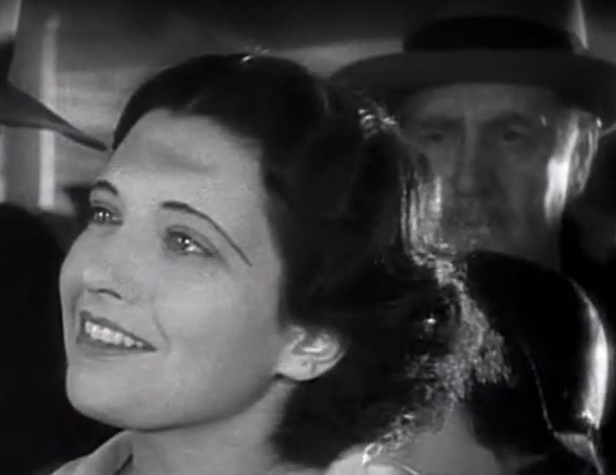 A visually captivating still taken from a pivotal moment in the film One Way Passage (1932)