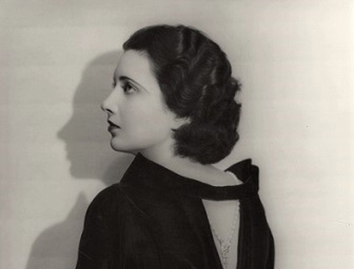 Grayscale Portrait Photo of American stage and film actress Kay Francis