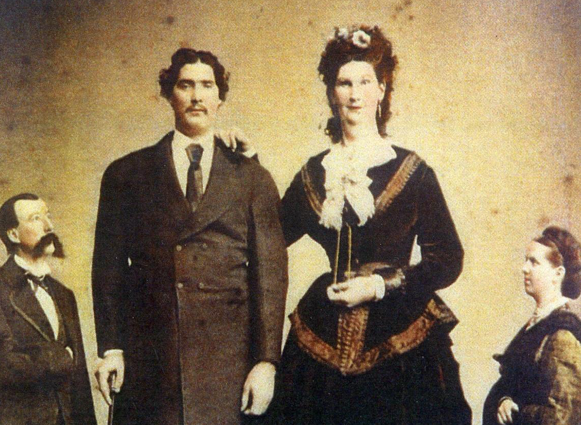 Martin Van Buren Bates And Anna Haining Bates