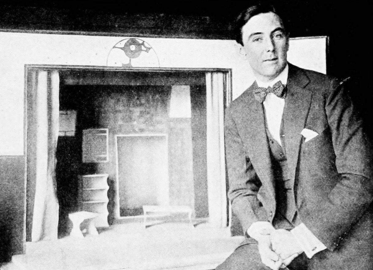 Grayscale Portrait Photo of American director and producer Stuart Walker