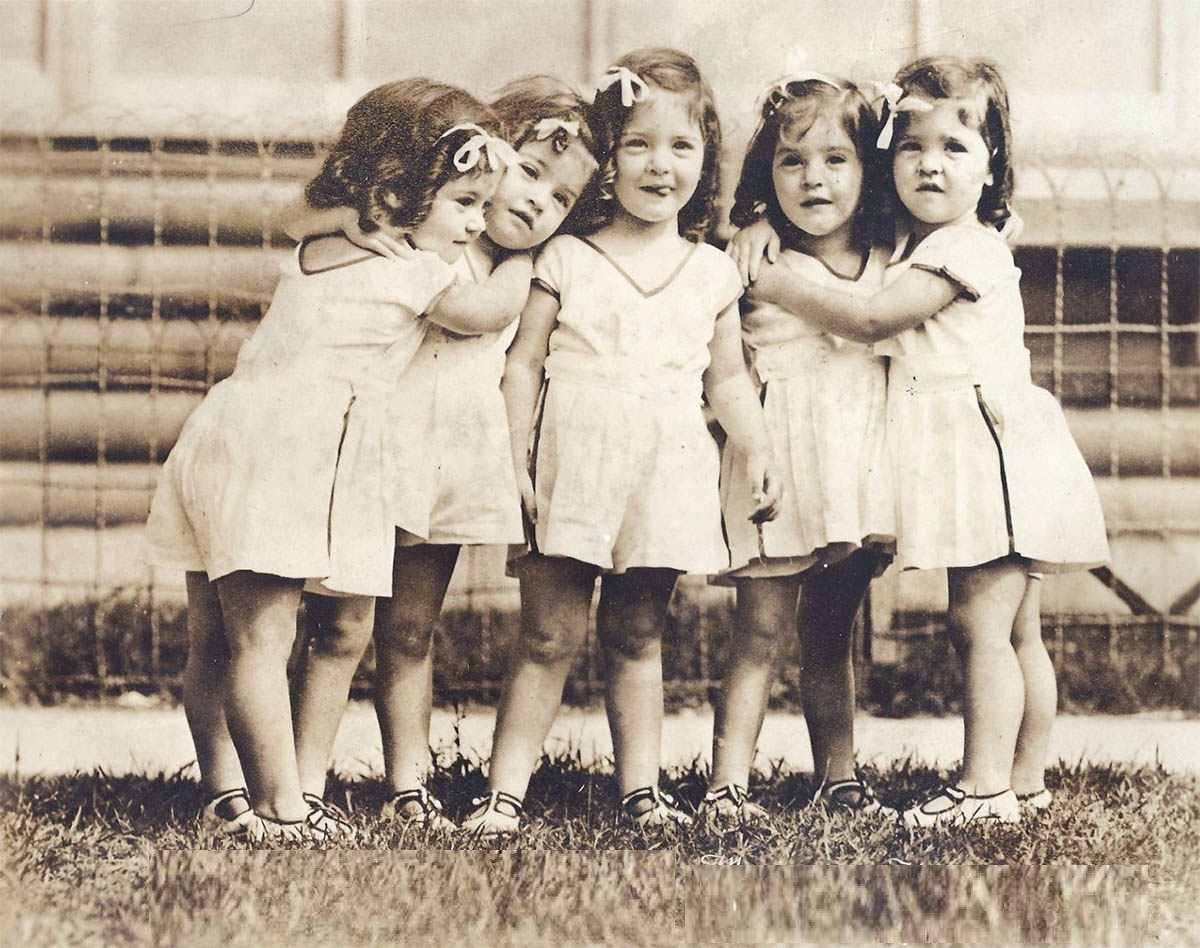 Dionne quintuplets - 1937