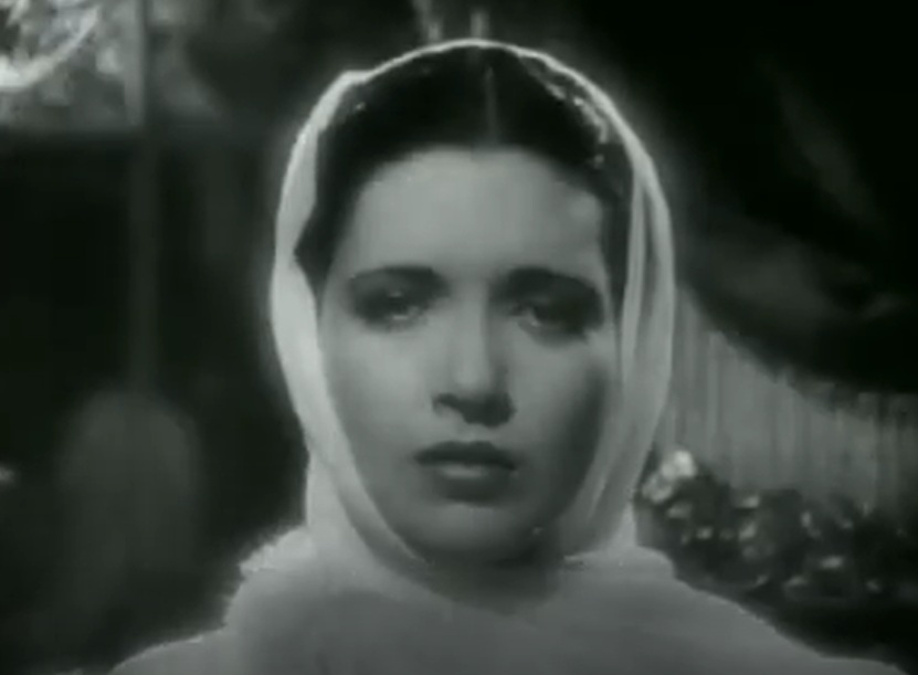 A visually captivating still taken from a pivotal moment in the film The White Angel (1936)