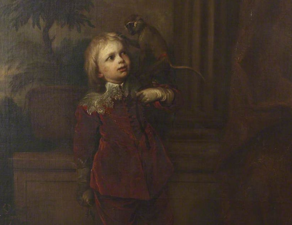Painting of Sir Jeffrey Hudson - between circa 1640 and circa 1650