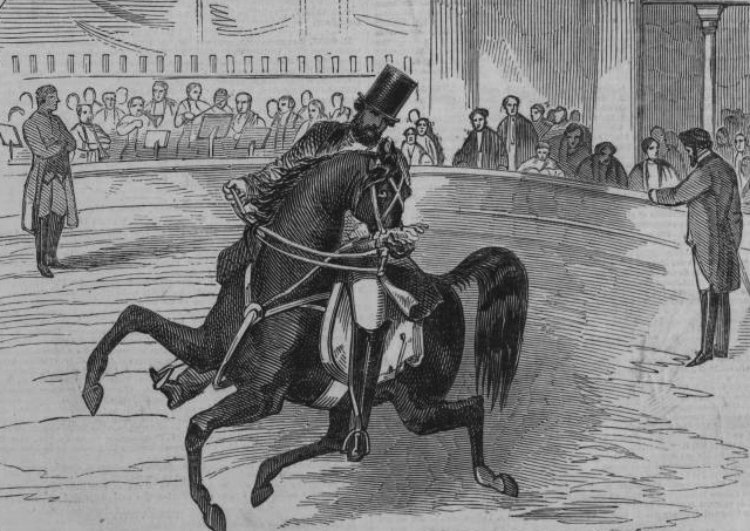 Astley's, Mr Pablo Fanque, and his trained Steed