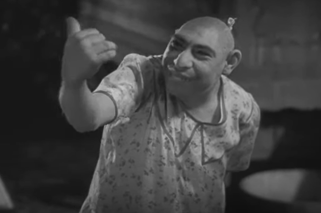 Screenshot of Schlitzie from - Freaks (1932)