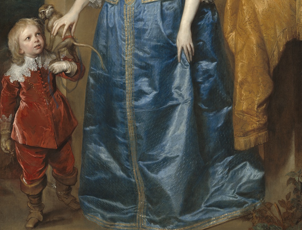 Queen Henrietta Maria With Sir Jeffrey Hudson, 1633