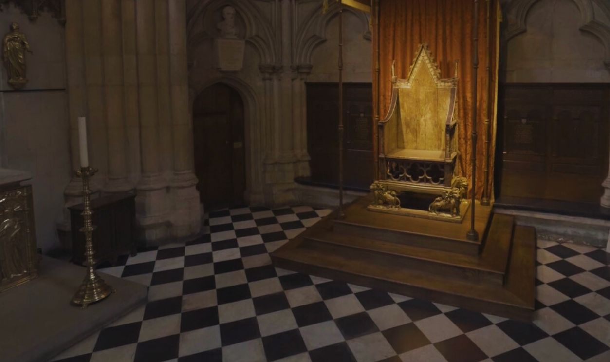 Queen Victoria’s Coronation Throne