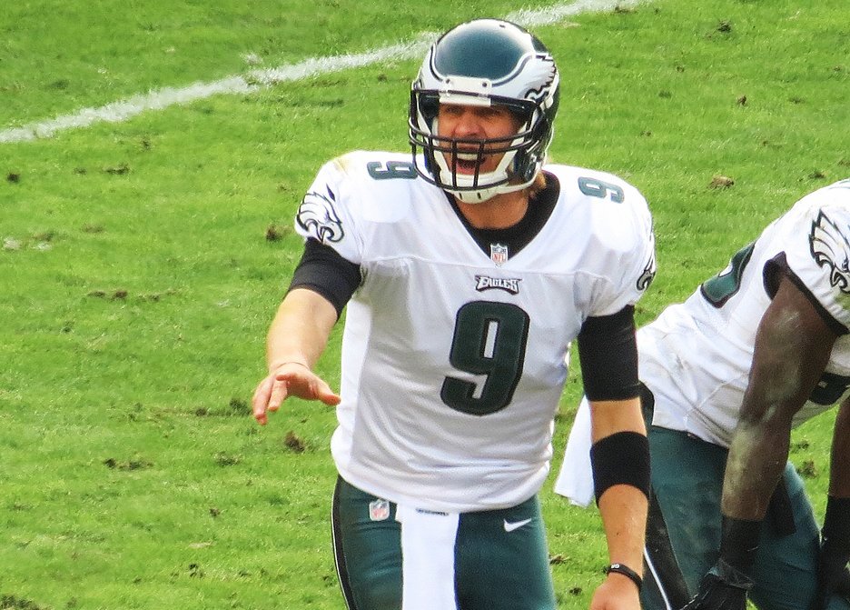Photo of Nick Foles during the Eagles vs Redskins game