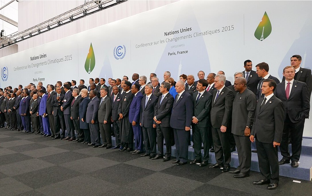 Heads of delegations at the 2015 United Nations Climate Change Conference