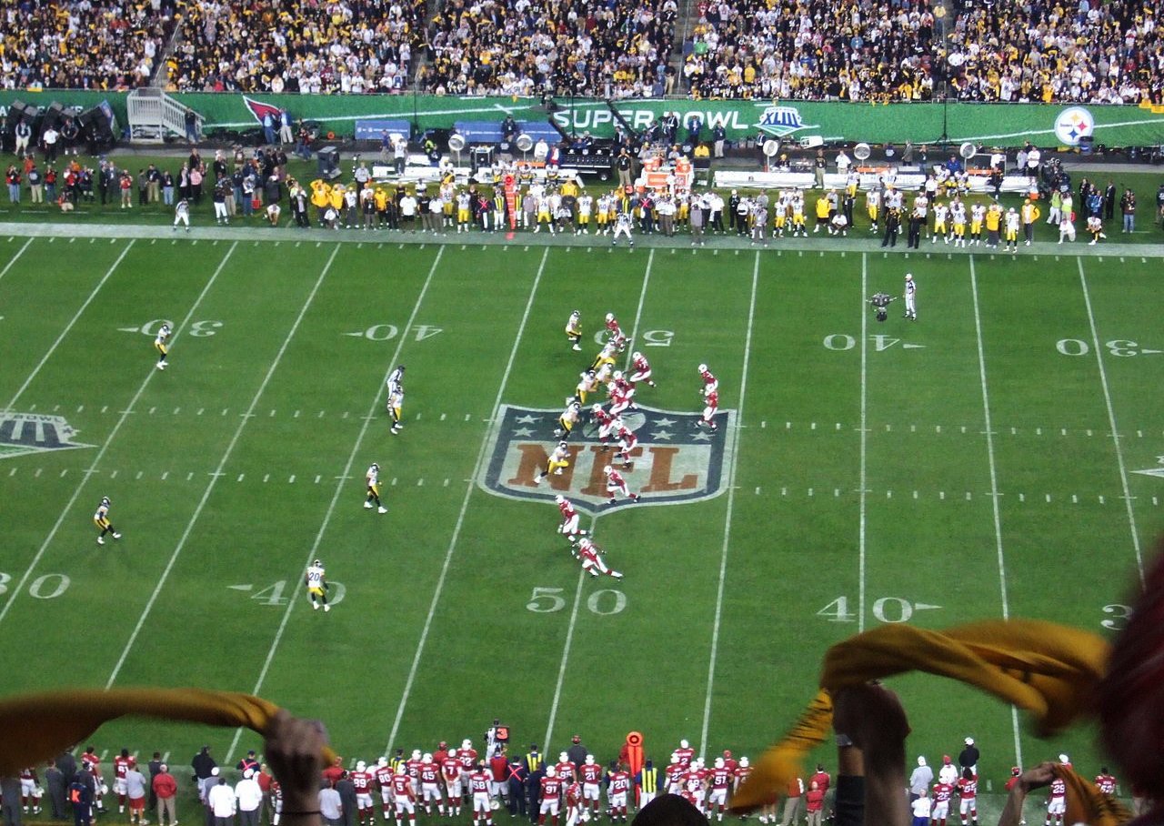 Super bowl XLIII (43) Arizona Cardinals versus Pittsburgh Steelers