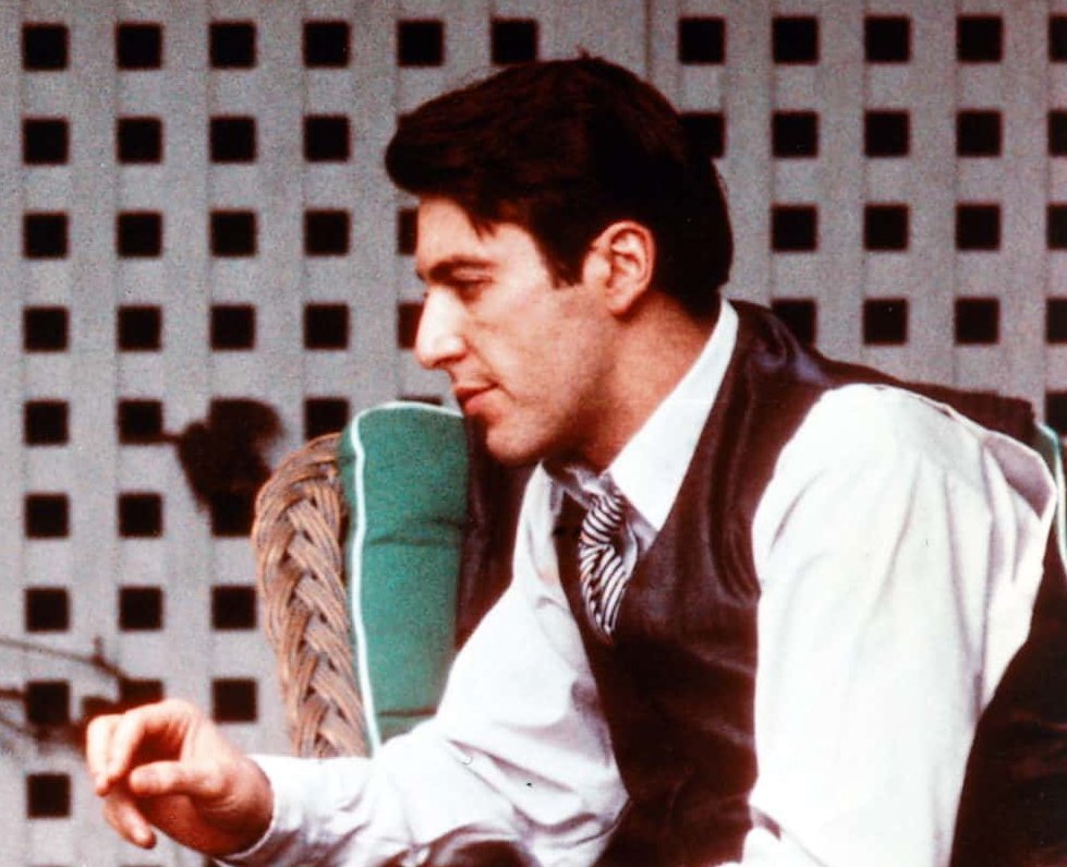 Portrait Photo of US actor Al Pacino for the film, 'The Godfather', 1972