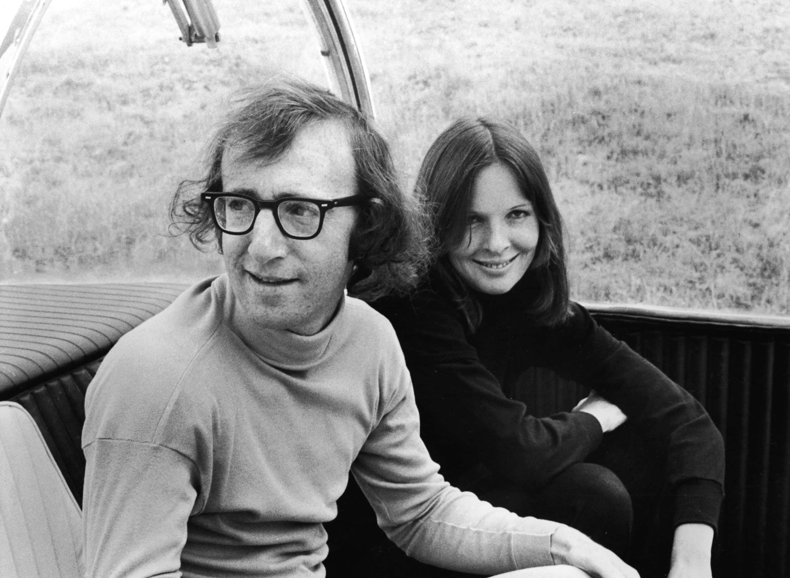 American actors Woody Allen and Diane Keaton in a scene from 'Sleeper,'
