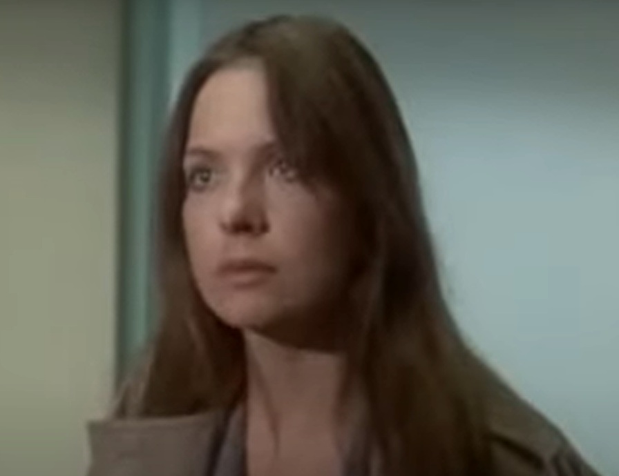 A visually captivating still taken from a pivotal moment in the film Looking for Mr. Goodbar (1977)