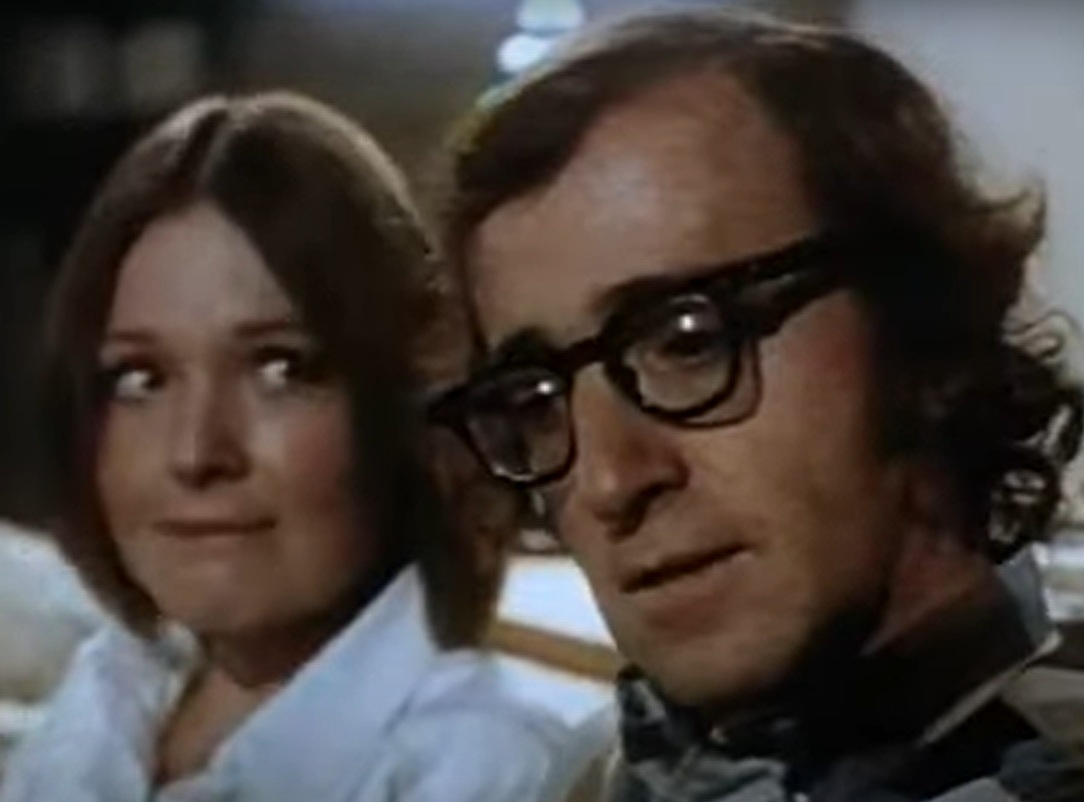 A visually captivating still taken from a pivotal moment in the film Play It Again, Sam (1972)