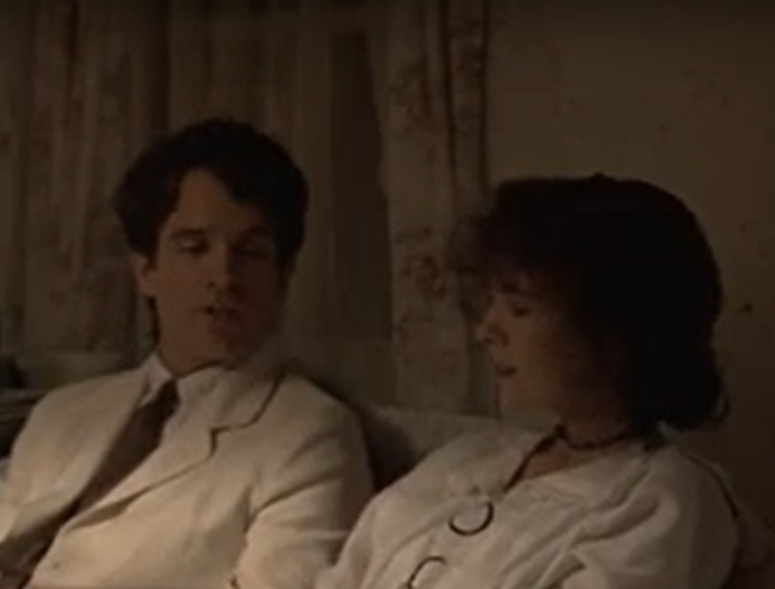 A visually captivating still taken from a pivotal moment in the film Reds (1981