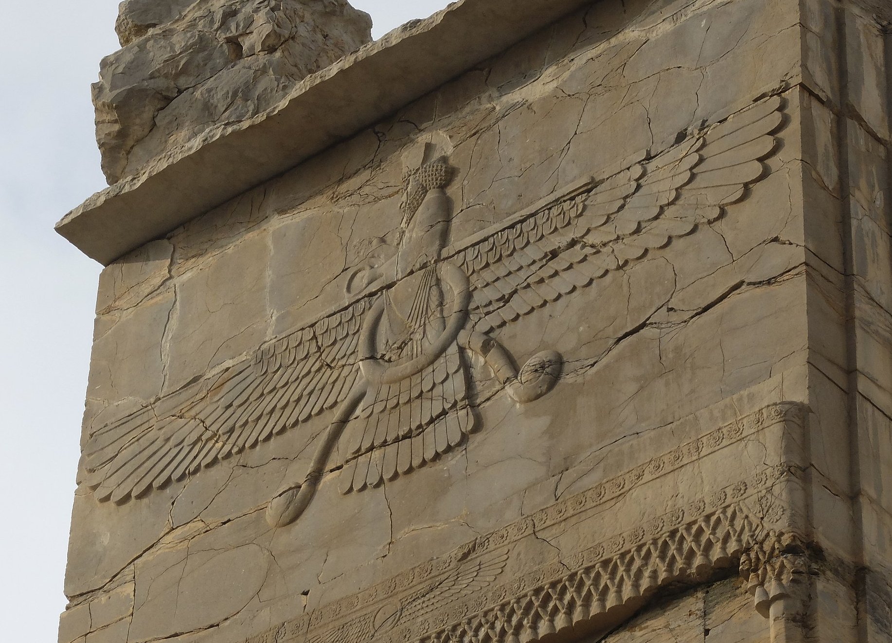 Persian stone carving