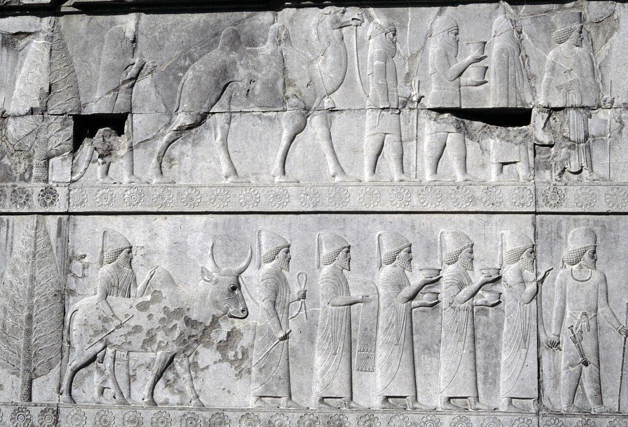 Persepolis stone carvings