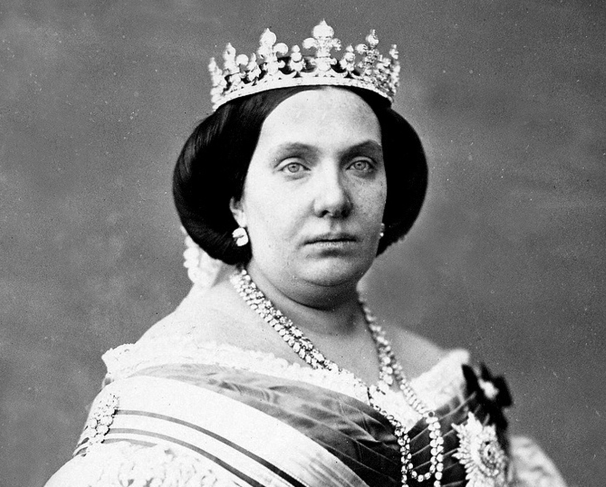 Portrait of Queen Isabella II of Spain - circa 1860