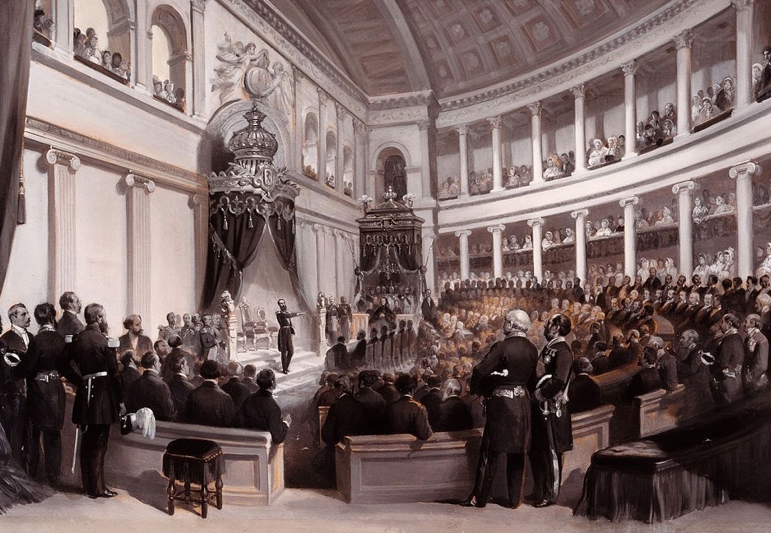 Leopold II at his accession to the throne - 1865