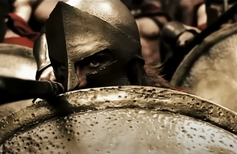Screenshot from the movie 300 (2006) 