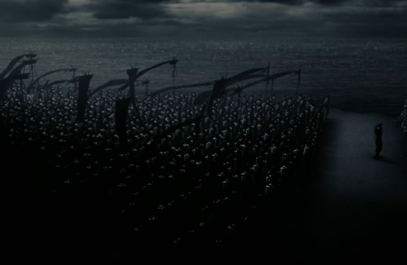 Screenshot from the movie 300 (2006) 