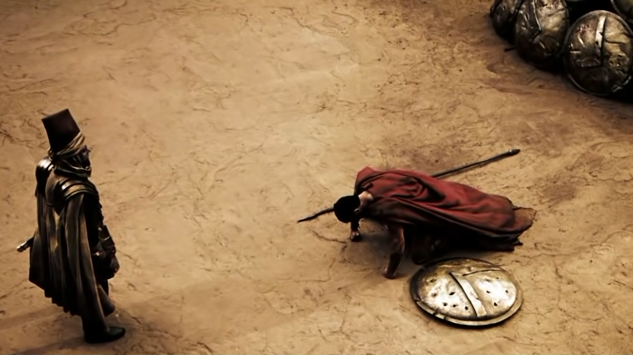 Screenshot from the movie 300 (2006) 