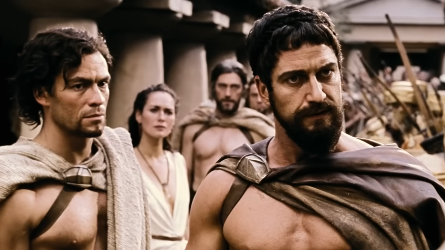 Screenshot from the movie 300 (2006)
