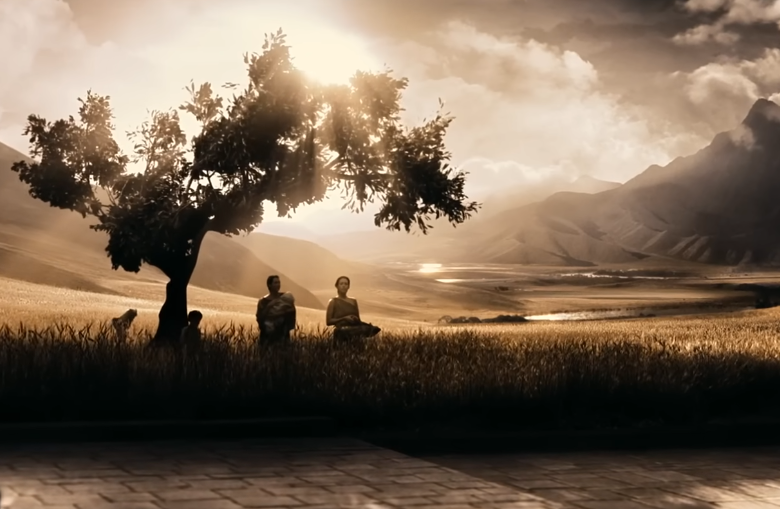 Screenshot from the movie 300 (2006)