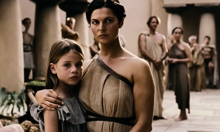 Screenshot from the movie 300 (2006)